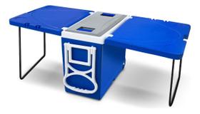 Caixa Termica Cooler 32 Litros Grande 3x1 C/ Rodinha E Mesa