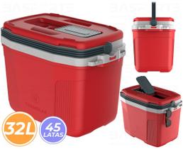 Caixa Térmica Cooler 32 Litros Termolar Suv32l Vermelho