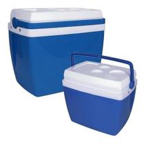 Caixa térmica cooler 34 litros + caixa térmica 18 litros combo mor