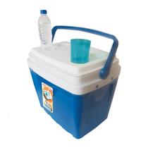 Caixa Térmica Cooler 34 Litros Com Alça Antares Porta Copos Cor Sortida