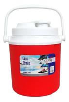Caixa Térmica Cooler 4 Litros Vermelho Quente e Frio - Casita