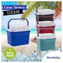 Caixa Térmica Cooler 40 Litros C/ Alça Praia E Cerveja - Paramount