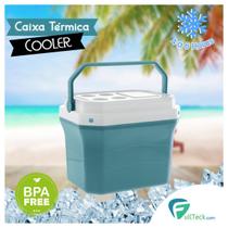 Caixa Térmica Cooler 40 Litros Praia E Cerveja C/ Alça