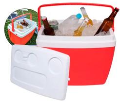 Caixa Térmica Cooler 50 Latas 34l Alça Praia - Bel