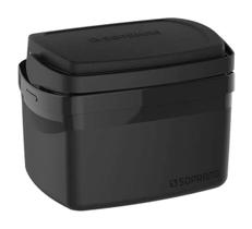 Caixa Termica Cooler 5L Pequena Preta Com Alça Soprano