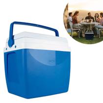 Caixa Térmica Cooler Alça Praia Pesca Camping Festa Mor 26L