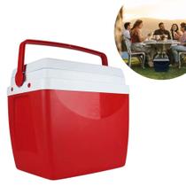 Caixa Térmica Cooler Alça Praia Pesca Camping Festa Mor 26L