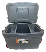 Caixa Termica Cooler Antares Com Rodinhas 54 L Cor Sortida