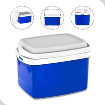 Caixa Termica Cooler Bebidas 12L Azul Soprano