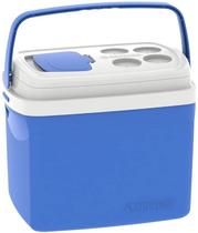 Caixa Termica Cooler Bebidas 32L Azul Com Porta Copo Grande