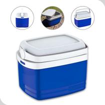 Caixa Termica Cooler Bebidas 5L Azul Pequena Soprano