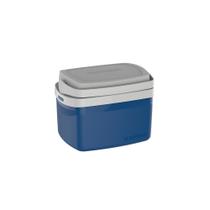 Caixa Térmica Cooler com alça 5L Azul Tropical - Soprano