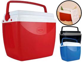 Caixa Térmica Cooler Com Alça Para Praia Pesca Camping 18 Litros Capacidade Para 24 Latinhas Mor