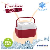 Caixa Térmica Cooler Com Alça Praia E Cerveja 17 Litros