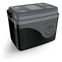 Caixa Térmica Cooler Floripa 30 Litros C/alça Unitermi Preto