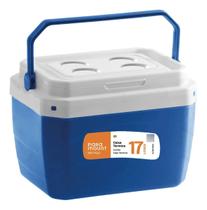 Caixa Térmica Cooler Geladeira 17Lts 24 Latas Azul Paramount