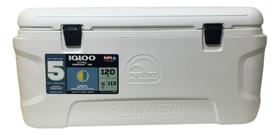 Caixa Termica Cooler Igloo 113 L 120 Qt Branco Marine Caixa Termica Cooler Igloo 113 L 120 Qt Branco Marine