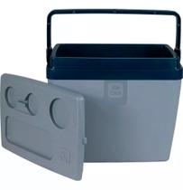 Caixa Térmica Cooler Opala 28 Litros 35 Latas Bel Tapa com Suporte Lata Alça Resistente Trava de Segurança