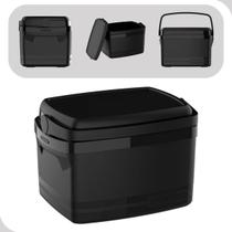 Caixa Termica Cooler Preta Bebidas 5L Alça Pequena Soprano