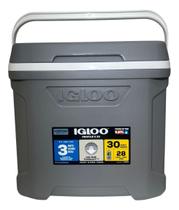 Caixa Térmica Cooler Profile II 30 QT 28 Lts Igloo Cinza