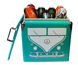Caixa Térmica Cooler Retrô Kombi 15 Litros Até 12 Latas