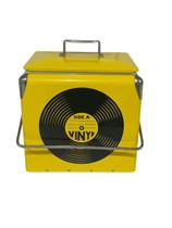 Caixa Térmica Cooler Retrô Vinil 15 Litros Até 12 Latas