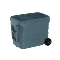 Caixa Térmica Cooler Rodas 50 L Cinza Tropical - Soprano