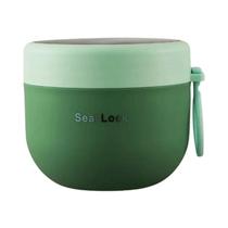 Caixa Térmica De Aço Inoxidável De 600ML Para Crianças, Frasco Para Comida Quente, Armazenamento De