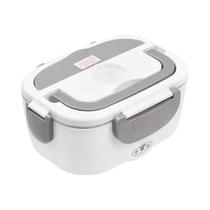 Caixa Térmica Elétrica Portátil De Aço Inoxidável 12V 24V, Aquecedor De Alimentos Termostático Para