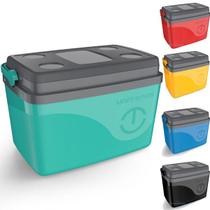 Caixa Térmica Floripa 32 Litros Verde Unitermi Cooler Bebida