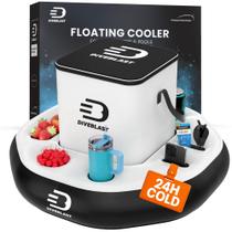 Caixa Térmica Flutuante DIVEBLAST à Prova de Vazamentos, Isolada, para 24 Latas Caixa Térmica Flutuante DIVEBLAST à Prova de Vazamentos, Isolada, para 24 Latas