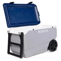 Caixa Termica Igloo Latitude Cooler C/ Rodas 85L Quente Frio Caixa Termica Igloo Latitude Cooler C/ Rodas 85L Quente Frio