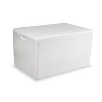 Caixa Térmica Isopor 60 Litros Branca Polietileno 65x42x39cm
