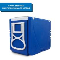 Caixa Térmica Multifucional 5 Em 1 Azul Arqplast