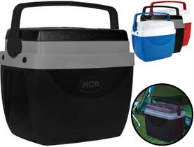 Caixa Térmica Plástica Para Praia Camping Viagem Com Alça 12 Litros Capacidade Para 13 Latinhas Caixa Térmica Plástica Para Praia Camping Viagem Com Alça 12 Litros Capacidade Para 13 Latinhas