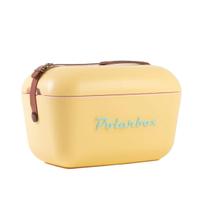 Caixa Térmica PolarBox Premium Retro 20L - Amarelo/Marrom