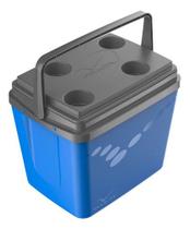 Caixa Térmica POP 32L Azul Invicta, Alta Durabilidade e Design Moderno