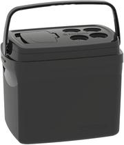 Caixa Termica Preta Cooler Bebidas Grande 32L Alça Soprano Caixa Termica Preta Cooler Bebidas Grande 32L Alça Soprano