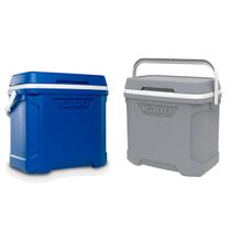 Caixa Térmica Profile 28 Litros Azul ou Cinza Resistente Ideal p/Praia Camping Viagem e Pesca -Igloo Caixa Térmica Profile 28 Litros Azul ou Cinza Resistente Ideal p/Praia Camping Viagem e Pesca -Igloo