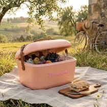 Caixa Térmica Retrô Polarbox Cooler Portátil Praia Piscina Camping 12L 20L Vintage Piquenique Luxo