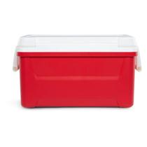 Caixa térmica rígida vermelha de 45 L com isolamento Ultratherm