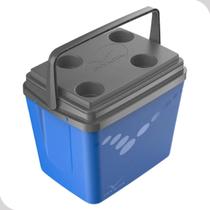 Caixa Térmica Texturizada Invicta Pop 32L Incess Blue Conserva Frio por Horas