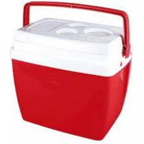 Caixa térmica vermelha 26 litros Mor
