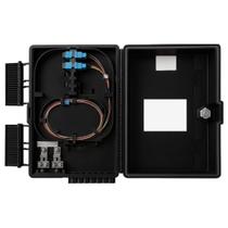 Caixa terminação óptica cto com splitter 1x8 sc/upc Caixa terminação óptica cto com splitter 1x8 sc/upc