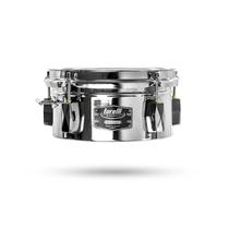Caixa Timbalito Torelli Wire Snare Cromada 8x4 TCM26 Steel Shell com caneca para fixação em holders