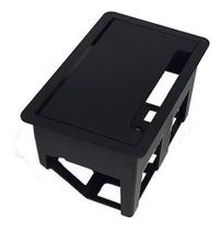 Caixa Tomada Para Mesa Escritorio Coworking - Preta Caixa Tomada Para Mesa Escritorio Coworking - Preta