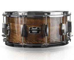 Caixa Torelli Artesanic TCM65MD Natural 14x6,5 casco híbrido com Cedro, buchas e esteira em brass