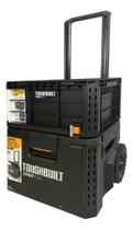 Caixa Toughbuilt Stacktech Com Rodas + Caixa Tb-b1-x-50 Caixa Toughbuilt Stacktech Com Rodas + Caixa Tb-b1-x-50