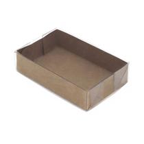 Caixa Transparente de Acetato Kraft - Ref.CH-10 - 12X8X3 - 20 unidades - CAC