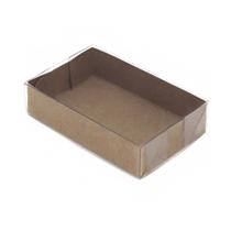 Caixa Transparente de Acetato Kraft - Ref.CH-14 - 15,5x11,8x3 - 20 unidades - CAC
